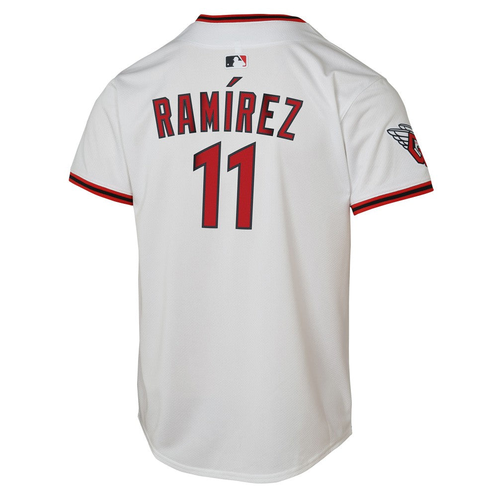 José Ramírez Cleveland Guardians Youth Home  Limited Player Jersey White