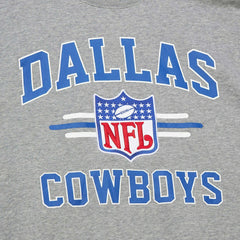 Dallas Cowboys Vintage Logo Pullover Sweatshirt - Heather Gray for sale