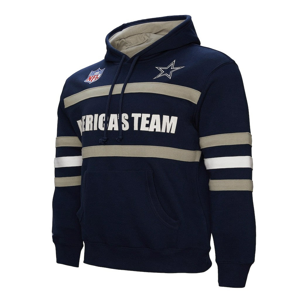 Dallas Cowboys America's Team Head Coach Pullover Hoodie - Navy cheap