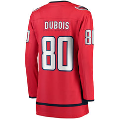 Pierre-Luc Dubois Washington Capitals Fanatics Women's Home Premier Breakaway Player Jersey - Red Jerseys