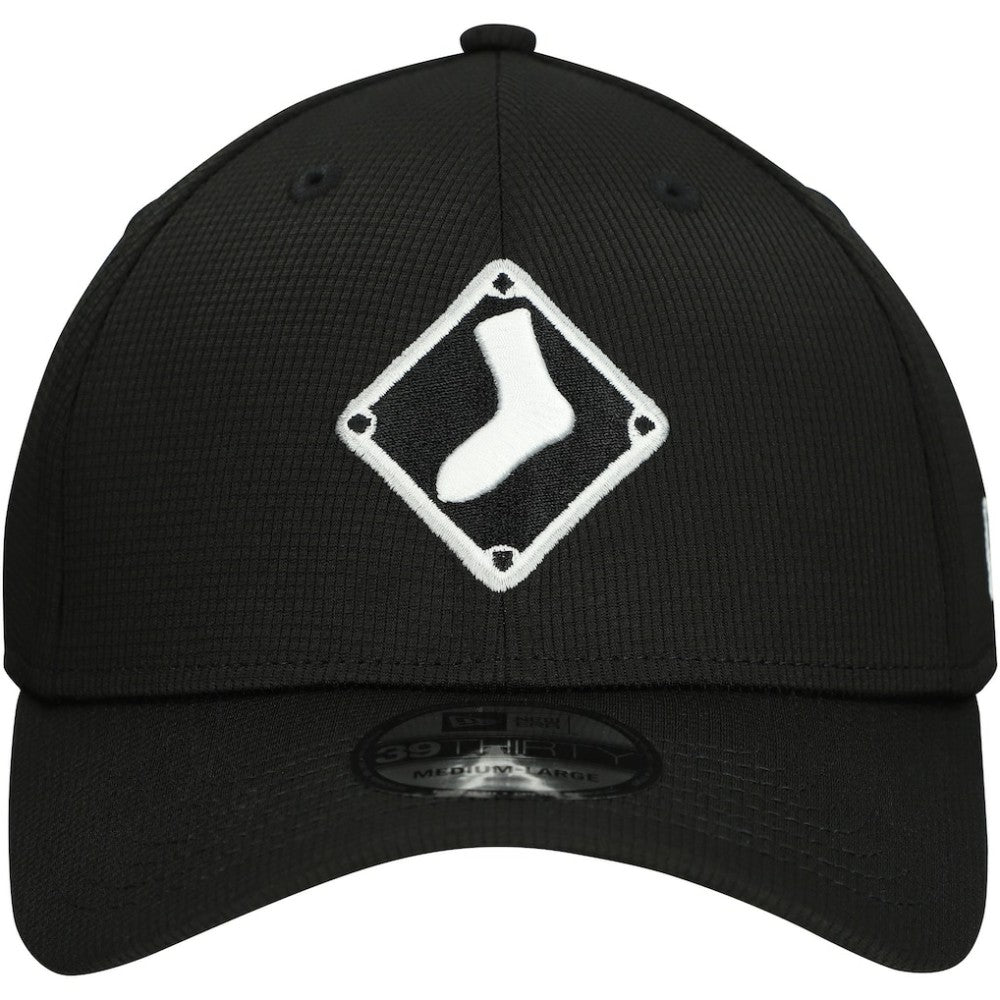Chicago White Sox 2025 Batting Practice 39THIRTY Flex Hat Black