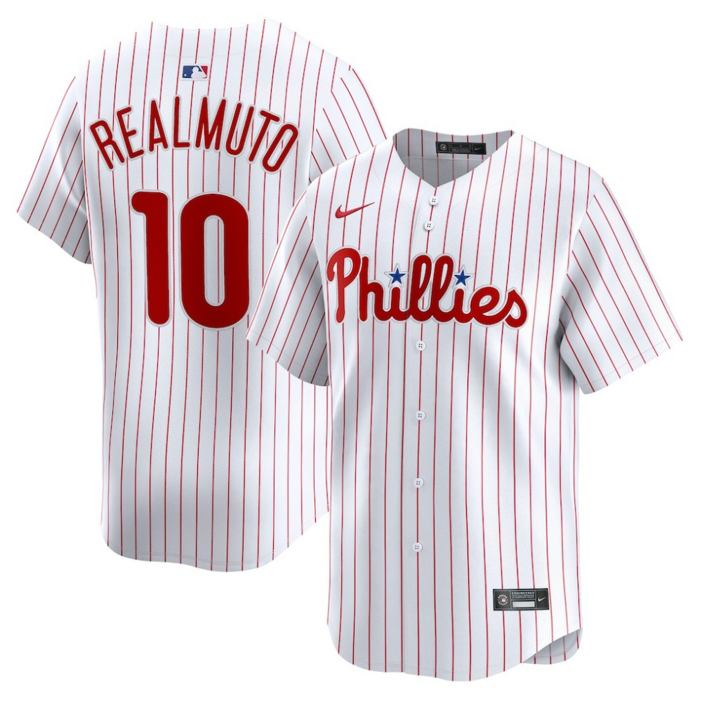 J.T. Realmuto Philadelphia Phillies Home Limited Player Jersey White