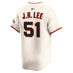 Jung Hoo Lee San Francisco Giants Home Limited Player Jersey Cream