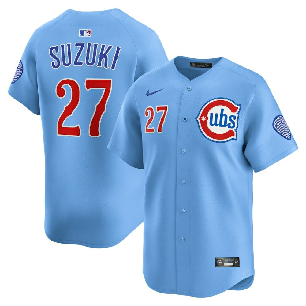 Seiya Suzuki Chicago Cubs 2nd Alternate Limited Player Jersey Royal