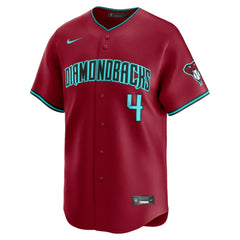 Ketel Marte Arizona Diamondbacks Alternate 2 Limited Player Jersey Red