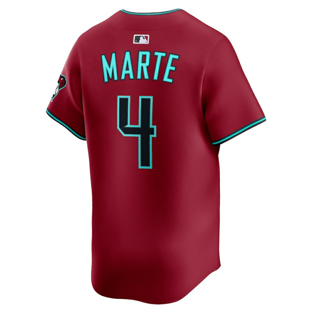 Ketel Marte Arizona Diamondbacks Alternate 2 Limited Player Jersey Red
