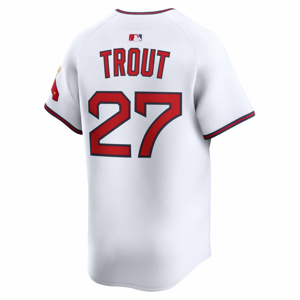 Mike Trout Los Angeles Angels Alternate Limited Jersey White