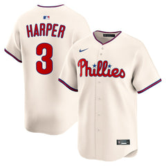 Bryce Harper Philadelphia Phillies Alternate Limited Jersey Cream