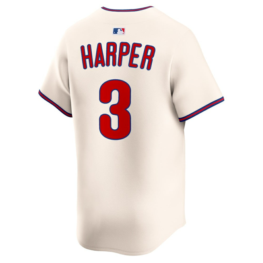 Bryce Harper Philadelphia Phillies Alternate Limited Jersey Cream