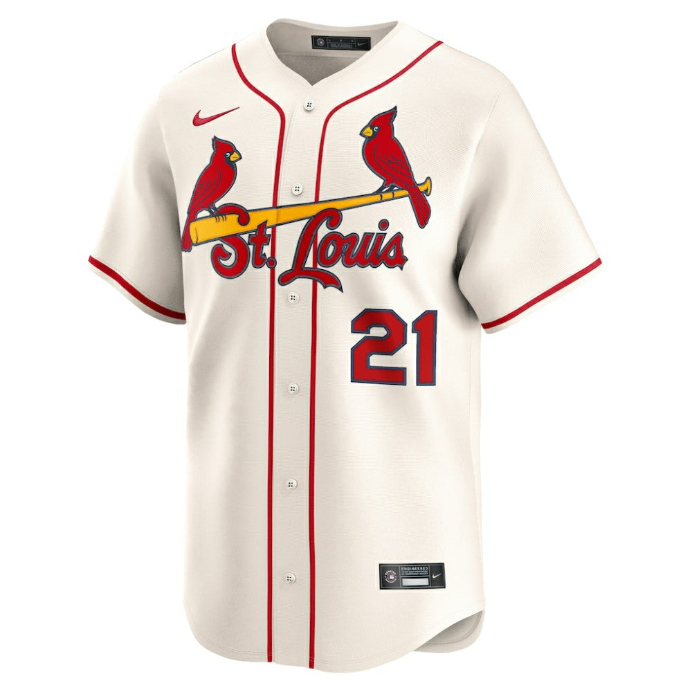 Lars Nootbaar St. Louis Cardinals Alternate 2 Limited Jersey Cream