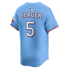 Corey Seager Texas Rangers Alternate Limited Player Jersey Light Blue
