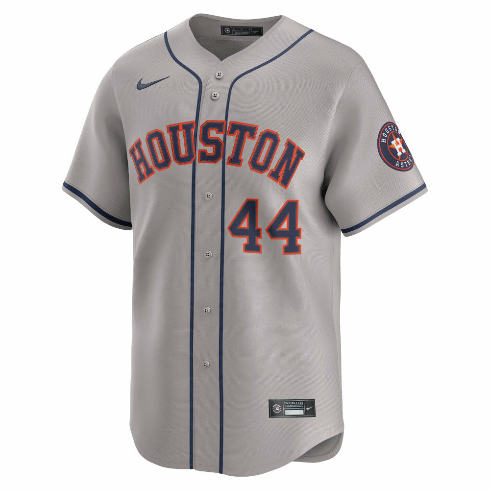 Yordan Alvarez Houston Astros Road Limited Player Jersey Gray
