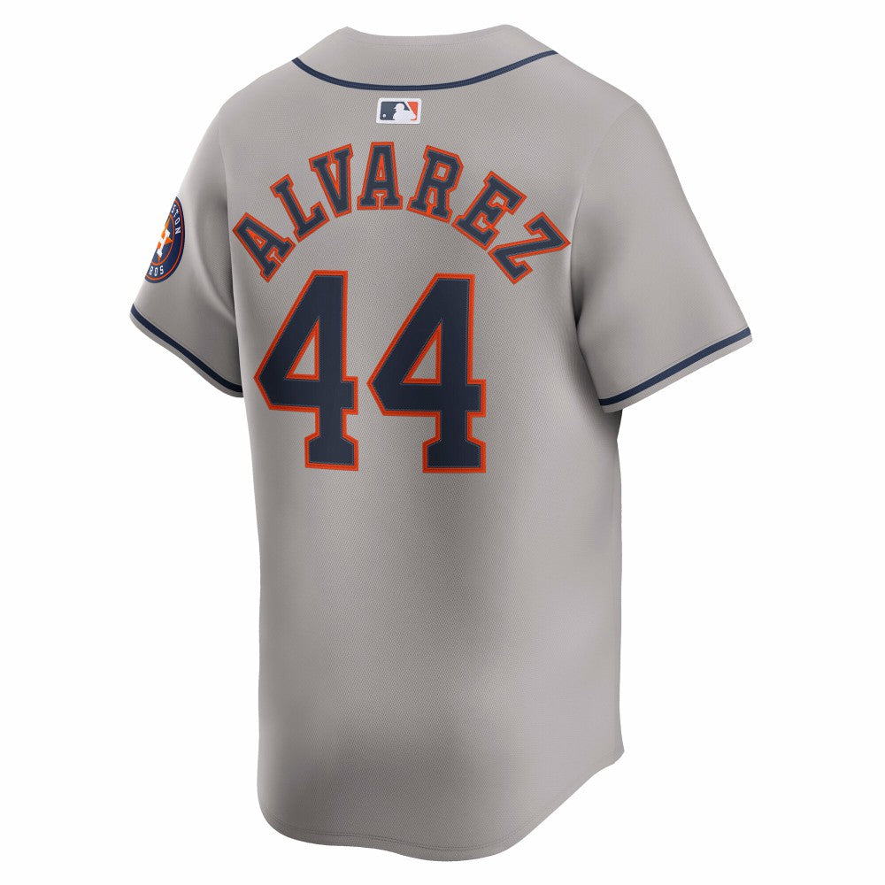 Yordan Alvarez Houston Astros Road Limited Player Jersey Gray