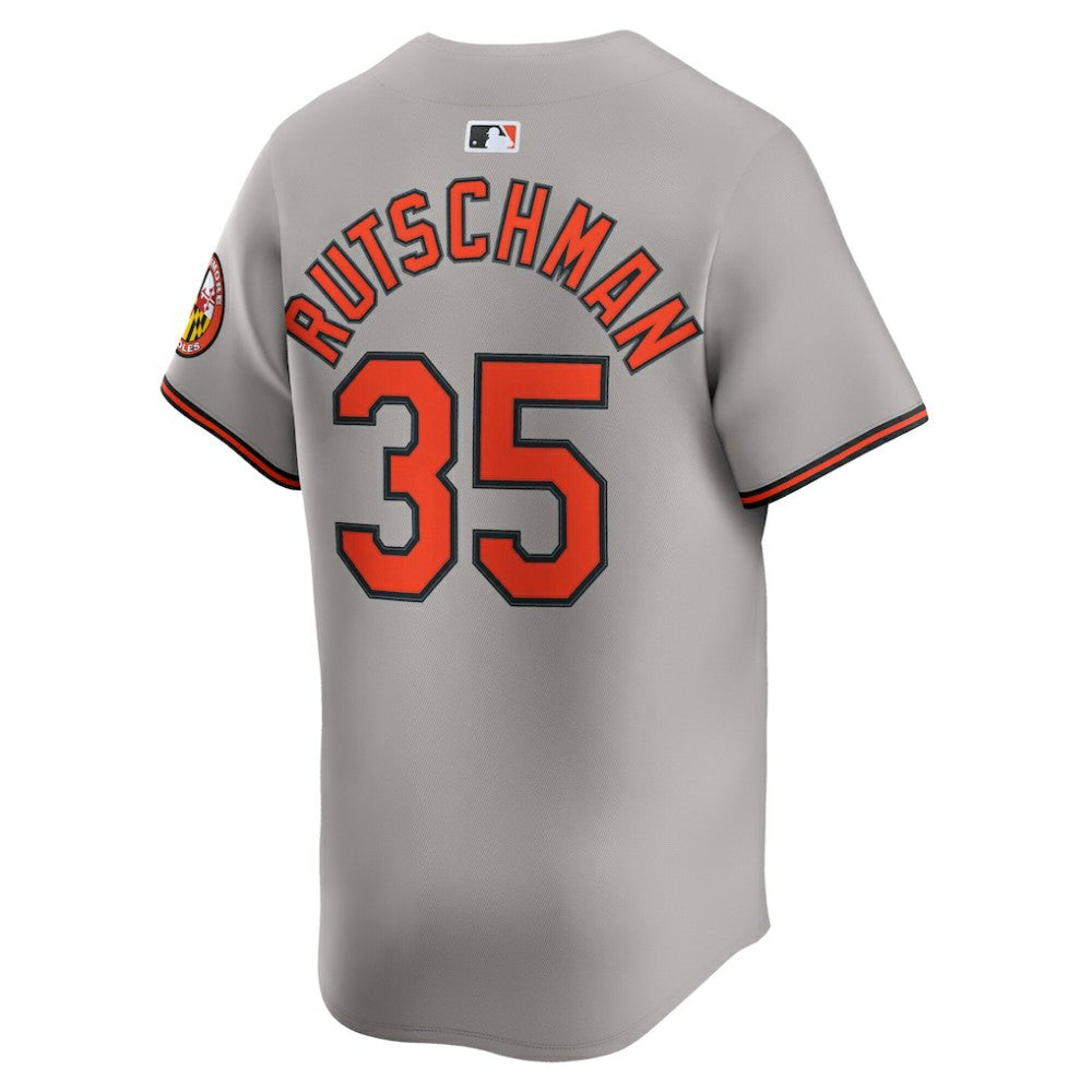 Adley Rutschman Baltimore Orioles Road Limited Player Jersey Gray