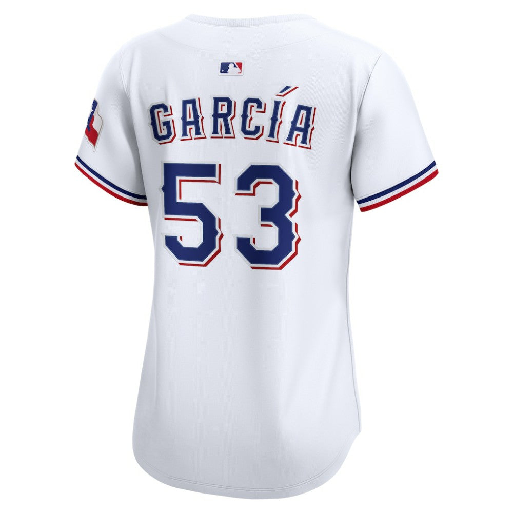 Adolis Garcia Texas Rangers Women's Home Limited Jersey White