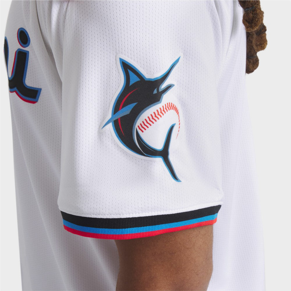 Miami Marlins Home Limited Jersey White