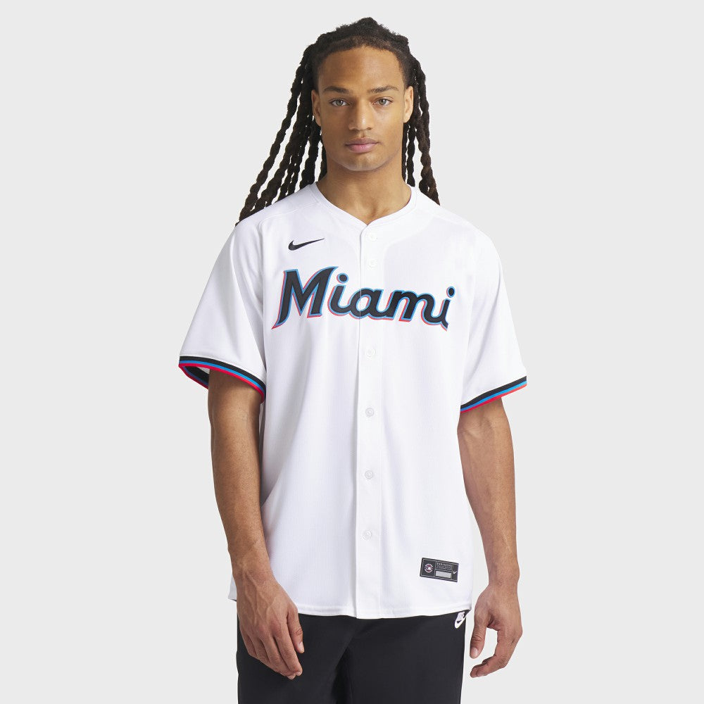 Miami Marlins Home Limited Jersey White