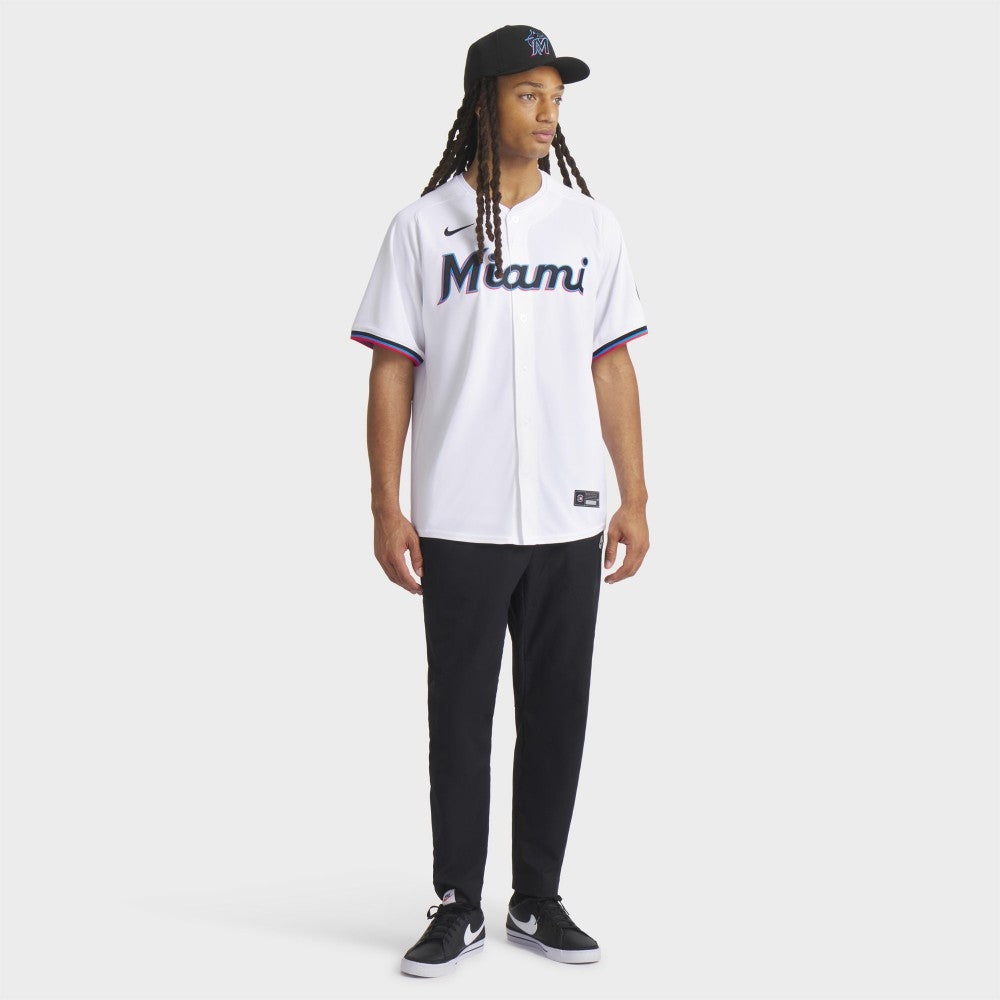 Miami Marlins Home Limited Jersey White