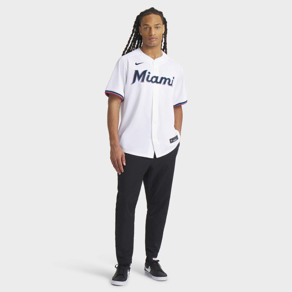 Miami Marlins Home Limited Jersey White