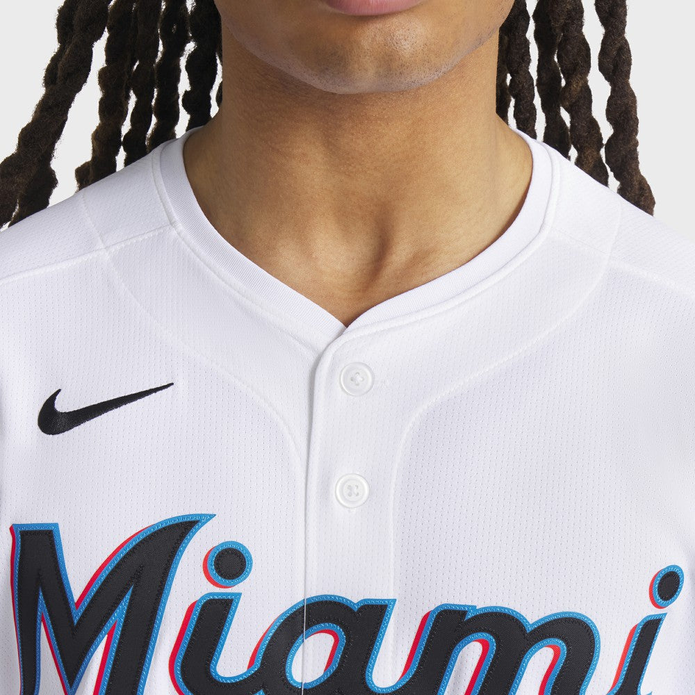 Miami Marlins Home Limited Jersey White