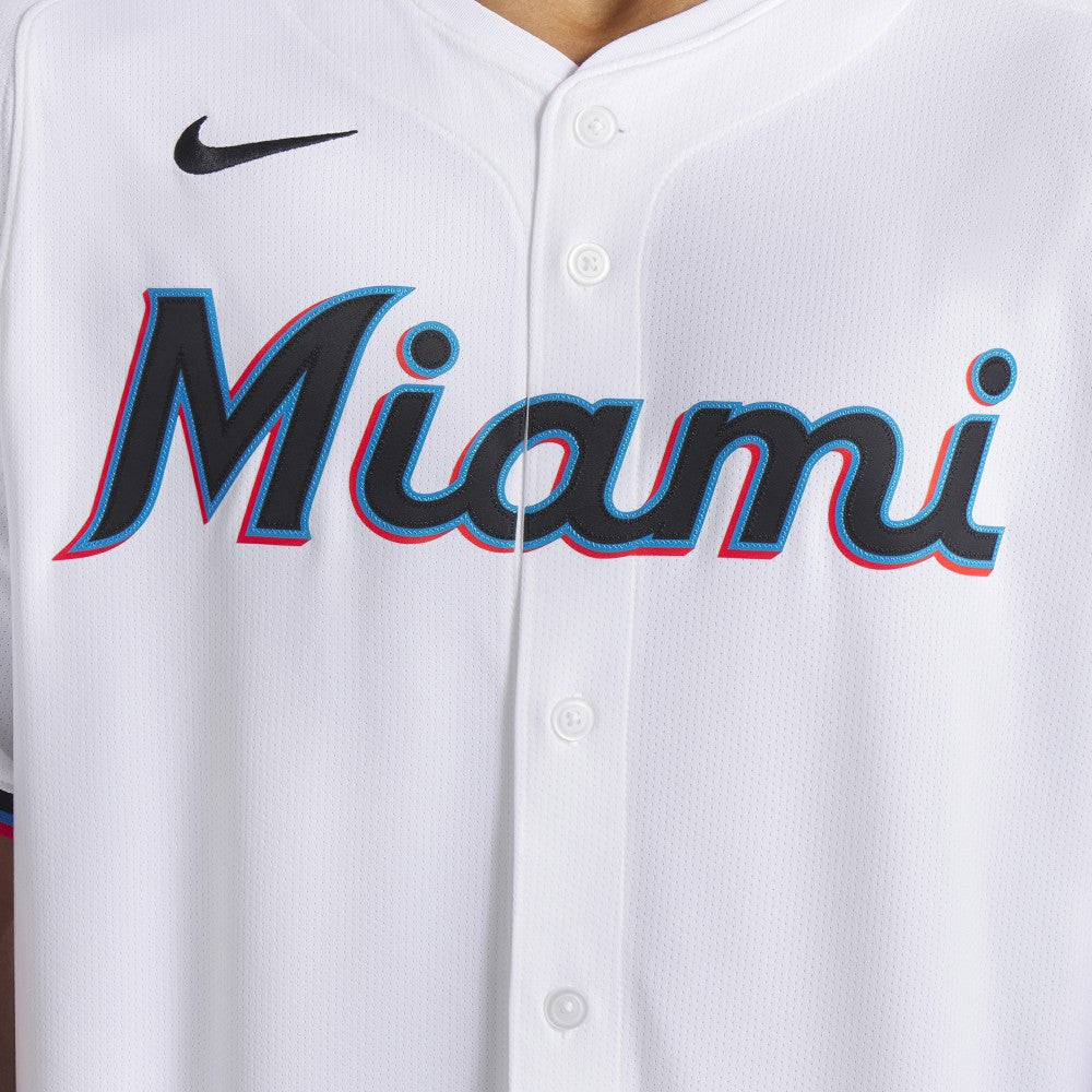 Miami Marlins Home Limited Jersey White