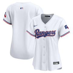 Texas Rangers Women's Home Limited Jersey White