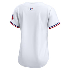 Texas Rangers Women's Home Limited Jersey White