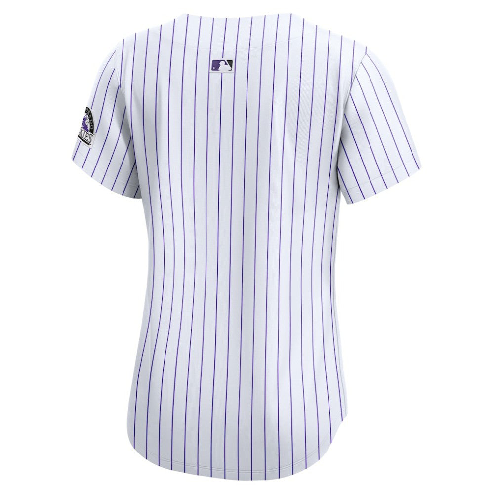 Colorado Rockies Women's Home Limited Jersey White