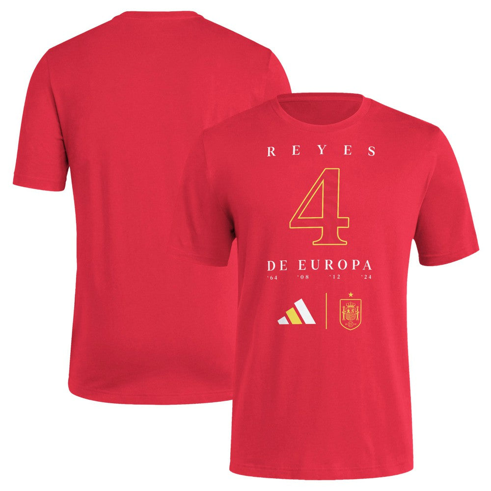 Spain National Team 2024 European Champions T-Shirt - Red discount