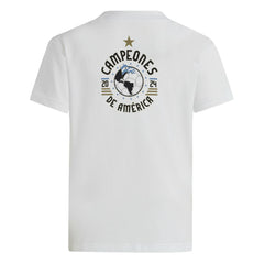 Argentina National Team Youth 2024 Copa America Champions T-Shirt - White sale