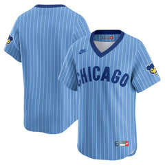 Chicago Cubs Cooperstown Collection Limited Jersey Light Blue