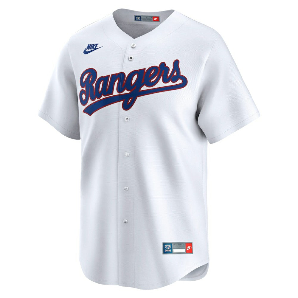 Texas Rangers Cooperstown Collection Limited Jersey White
