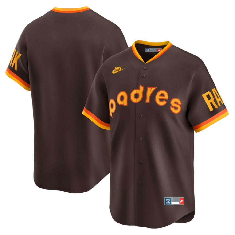 San Diego Padres Cooperstown Collection Limited Jersey Brown