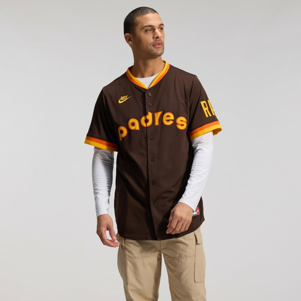 San Diego Padres Cooperstown Collection Limited Jersey Brown