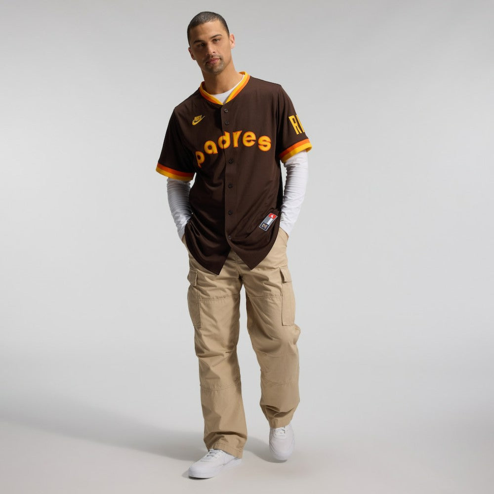 San Diego Padres Cooperstown Collection Limited Jersey Brown