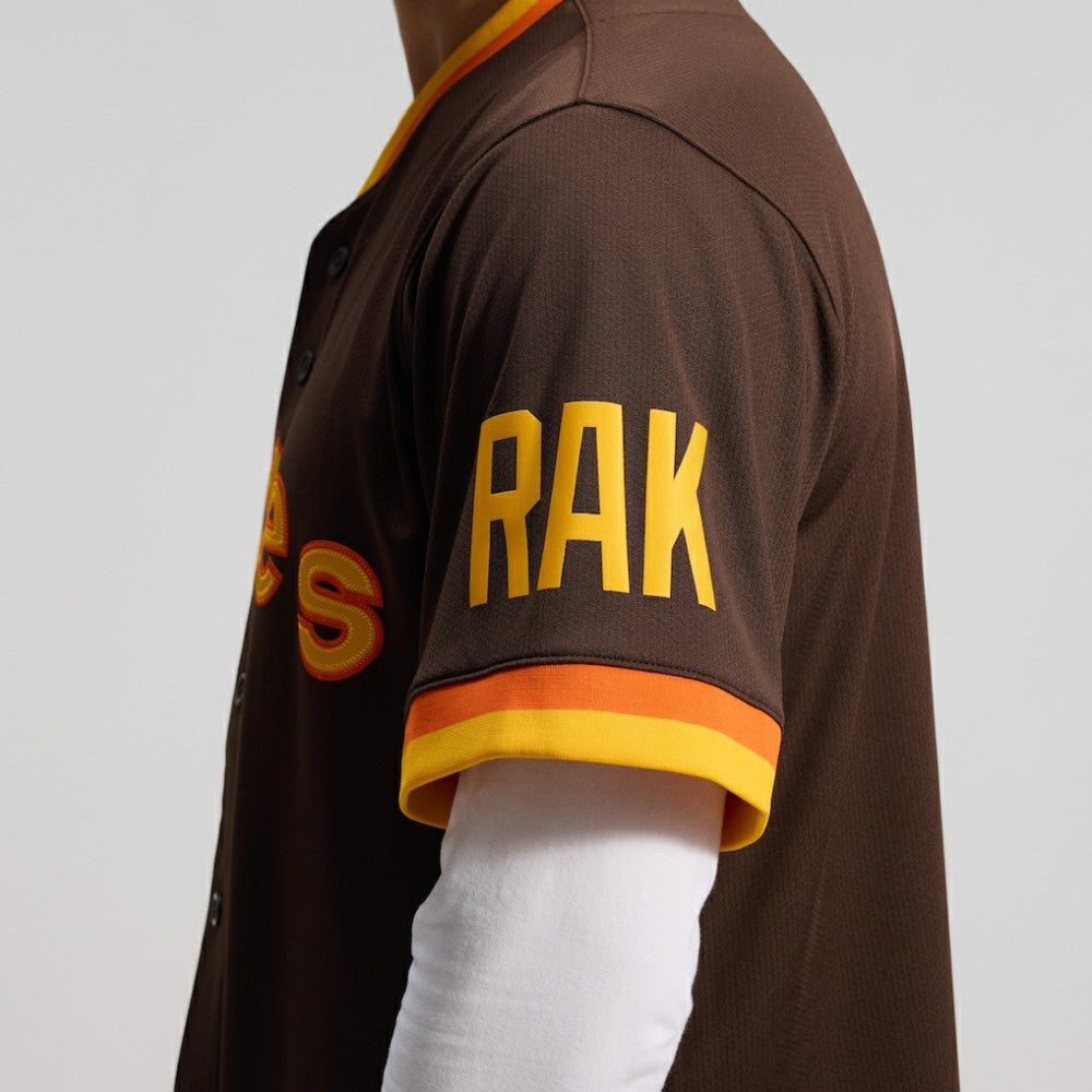 San Diego Padres Cooperstown Collection Limited Jersey Brown