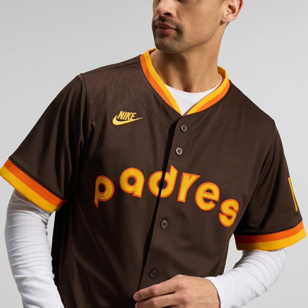 San Diego Padres Cooperstown Collection Limited Jersey Brown
