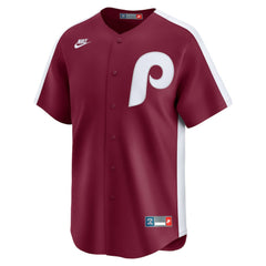 Philadelphia Phillies Cooperstown Collection Limited Jersey Maroon
