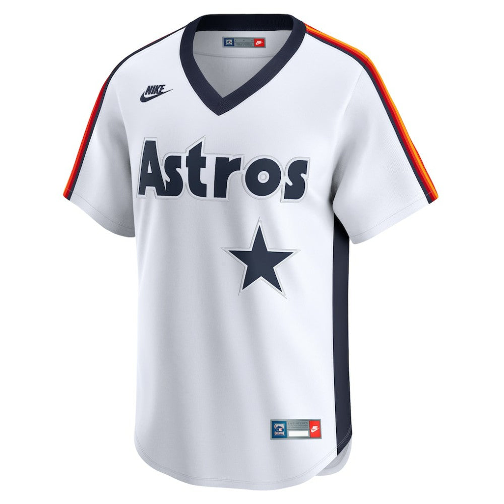 Nolan Ryan Houston Astros Throwback Cooperstown Collection Limited Jersey White