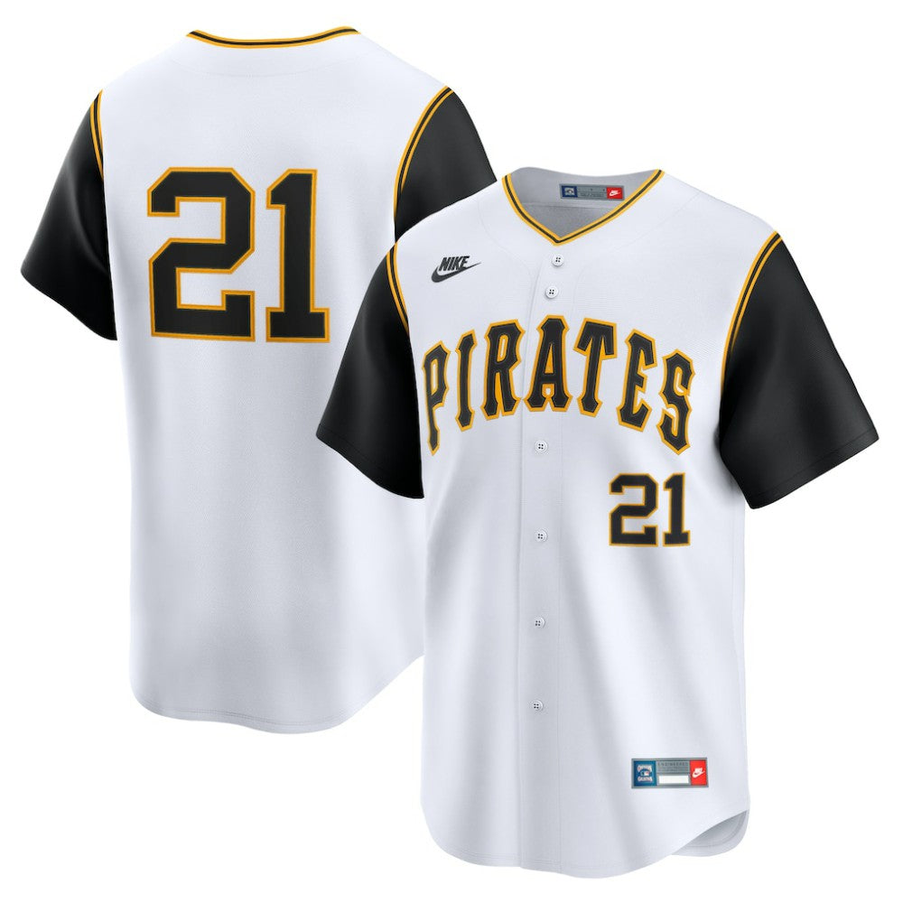 Roberto Clemente Pittsburgh Pirates Cooperstown Collection Limited Jersey White