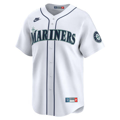 Ken Griffey Jr. Seattle Mariners Throwback Cooperstown Collection Limited Jersey White