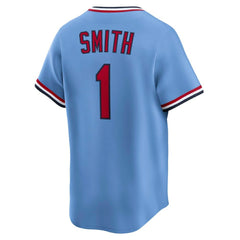 Ozzie Smith St. Louis Cardinals Throwback Cooperstown Collection Limited Jersey Blue