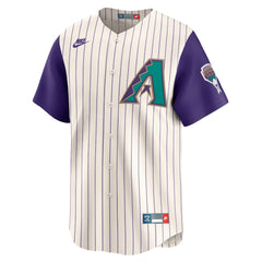 Randy Johnson Arizona Diamondbacks Throwback Cooperstown Collection Limited Jersey Cream