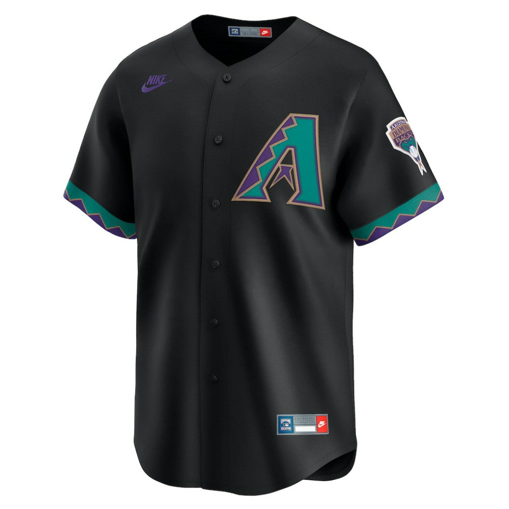 Randy Johnson Arizona Diamondbacks Throwback Cooperstown Collection Limited Jersey Black