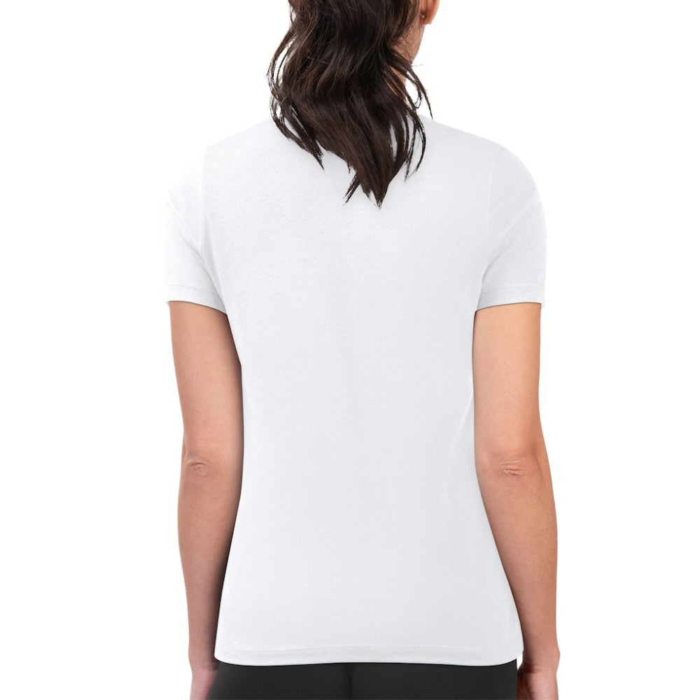 Arizona Diamondbacks G-III 4Her by Carl Banks Women's Super-Slim Fit Lightweight Flowers Graphic T-Shirt White