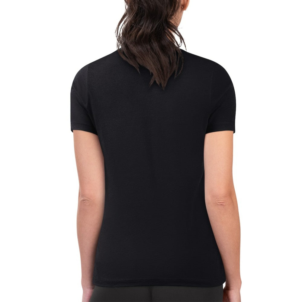 Pittsburgh Pirates G-III 4Her by Carl Banks Women's Super-Slim Fit Lightweight Flowers Graphic T-Shirt Black