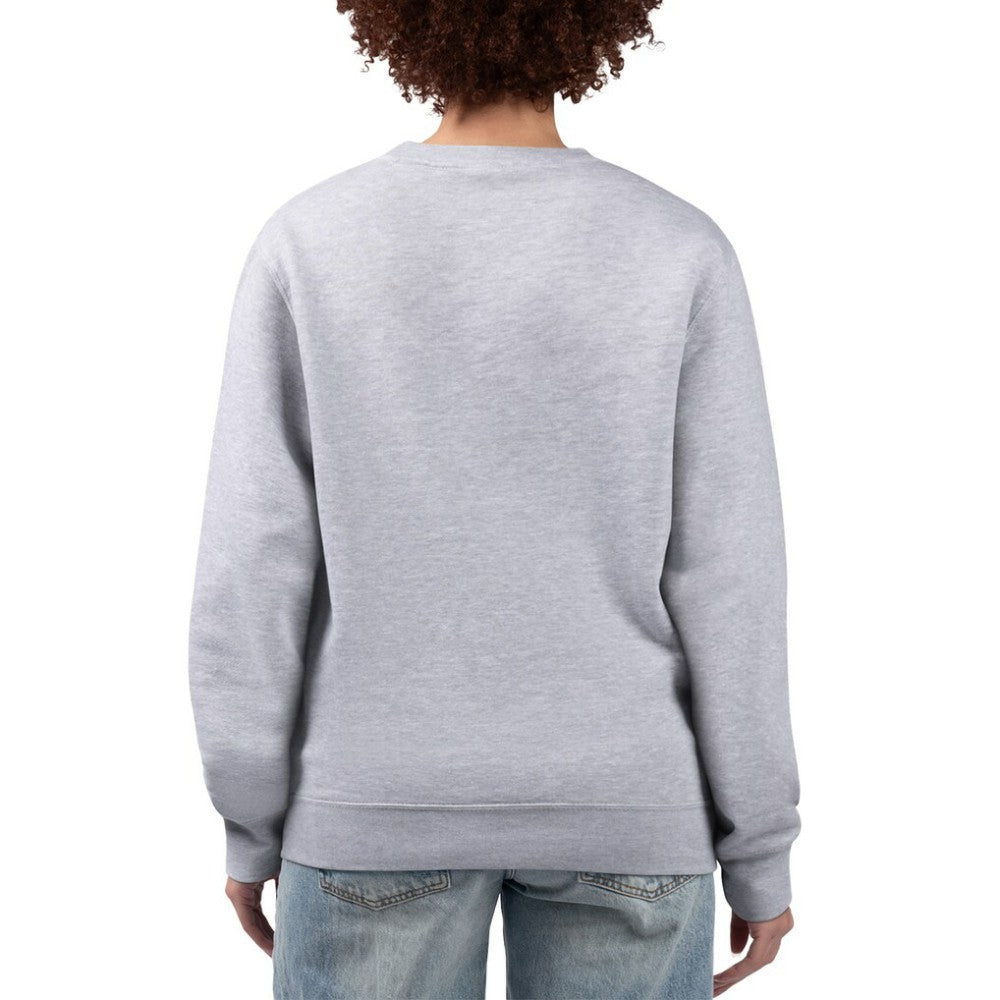 Oakland Athletics G-III 4Her by Carl Banks Women's Flowers Graphic Pullover Sweatshirt Heather Gray