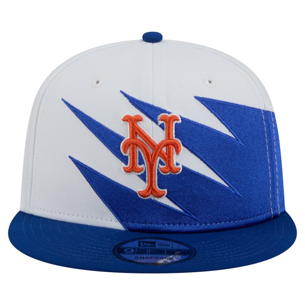 New York Mets Jagged 9FIFTY Snapback Hat Royal/White