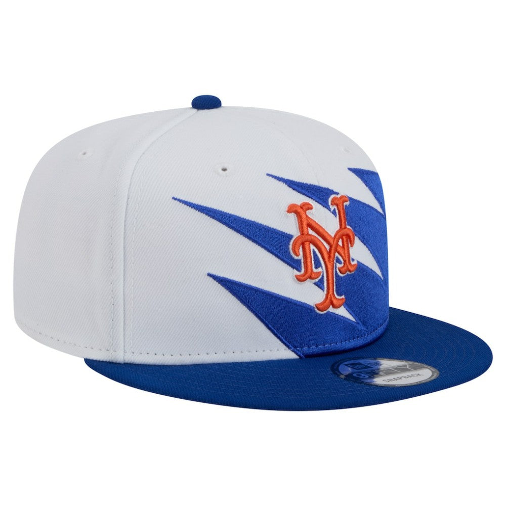 New York Mets Jagged 9FIFTY Snapback Hat Royal/White