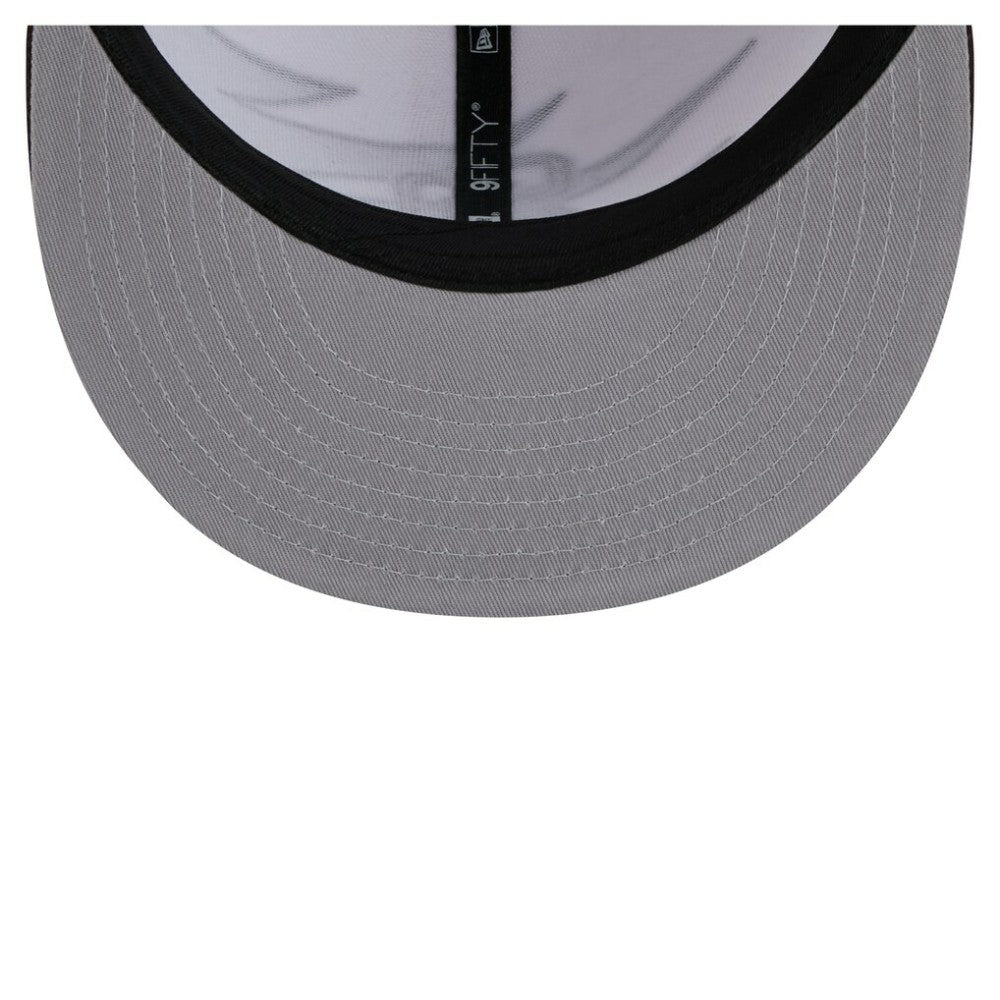 San Diego Padres Jagged 9FIFTY Snapback Hat Brown/White